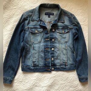Rock & Republic Women's Faded Blue Jean Jacket